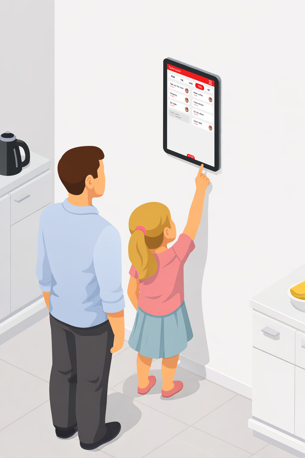 Taskmaster app interface